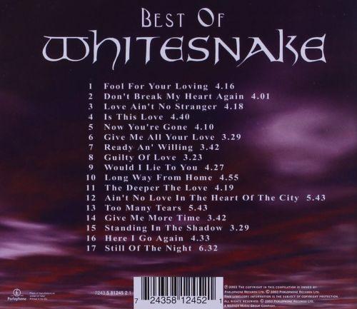 Whitesnake - Best Of Whitesnake - CD - New - Image 2