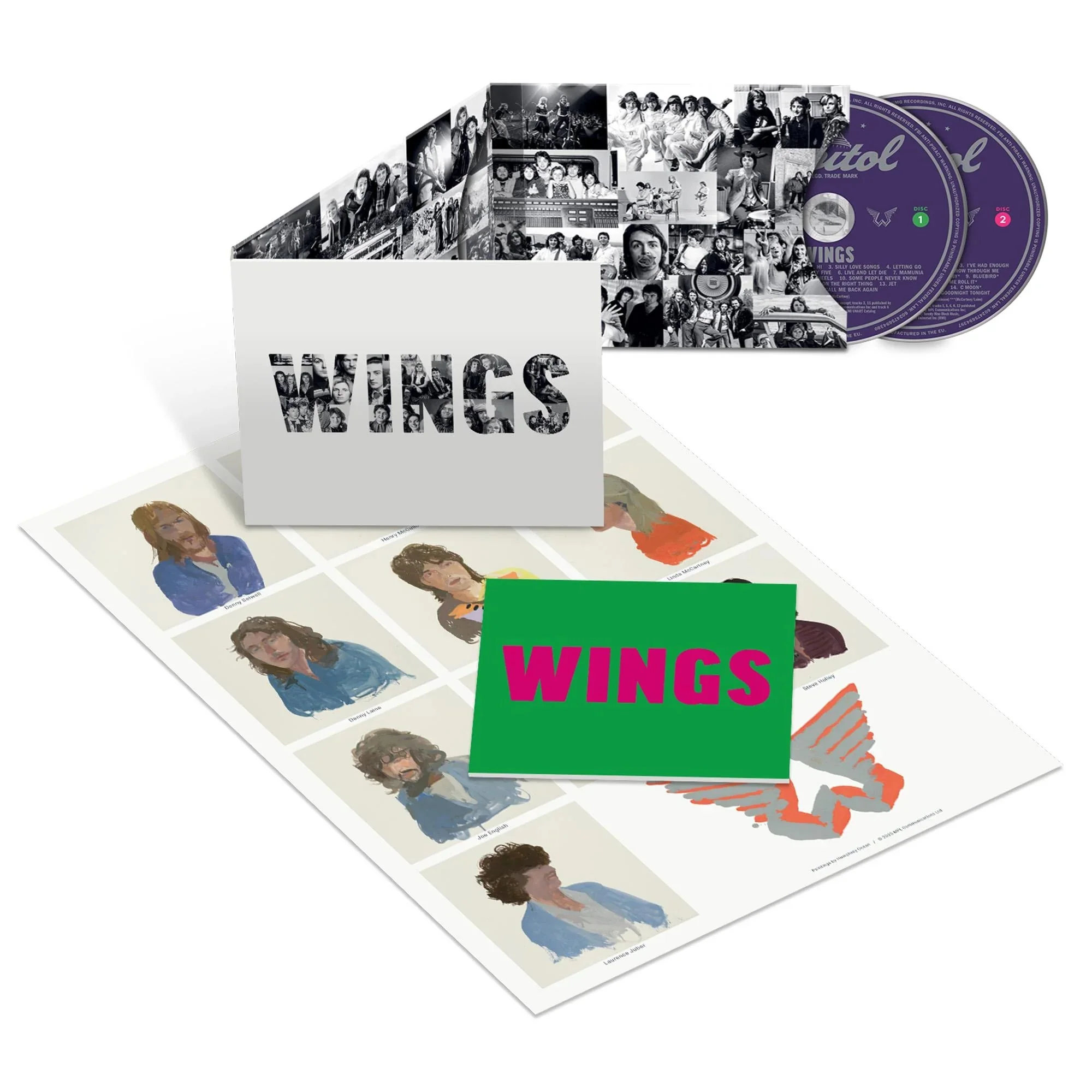 McCartney, Paul And Wings - Wings (2025 Deluxe Ed. 2CD compilation) - CD - New