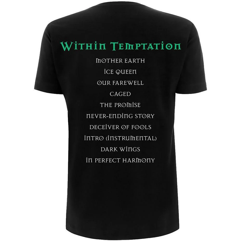 Within Temptation - Mother Earth Black Shirt - 100% Official Merchandise - Image 3