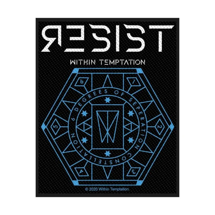 Within Temptation - Resist (80mm x 100mm) Sew-On Patch