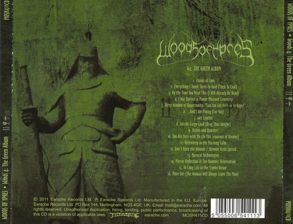 Woods Of Ypres - Woods 4: The Green Album - CD - New