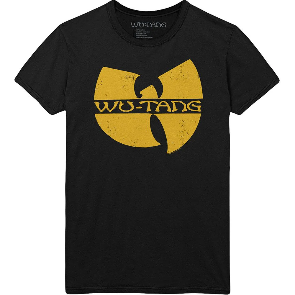 Wu-Tang Clan - Classic Logo Black Shirt - 100% Official Merchandise