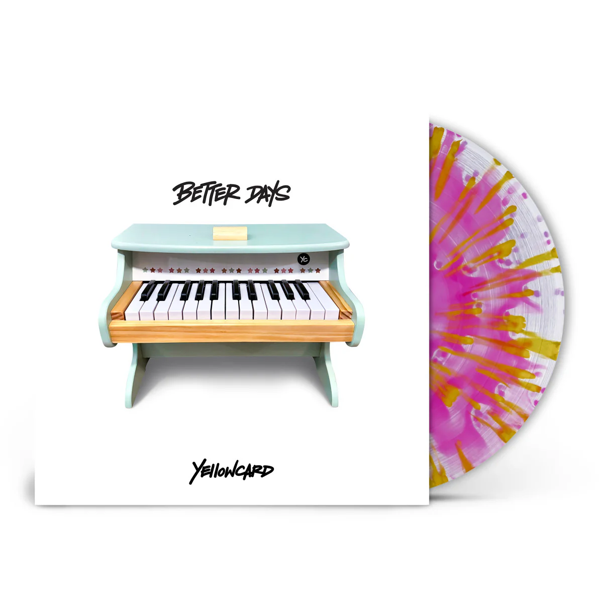 Yellowcard - Better Days (Pink & Yellow Splatter vinyl) - Vinyl - New