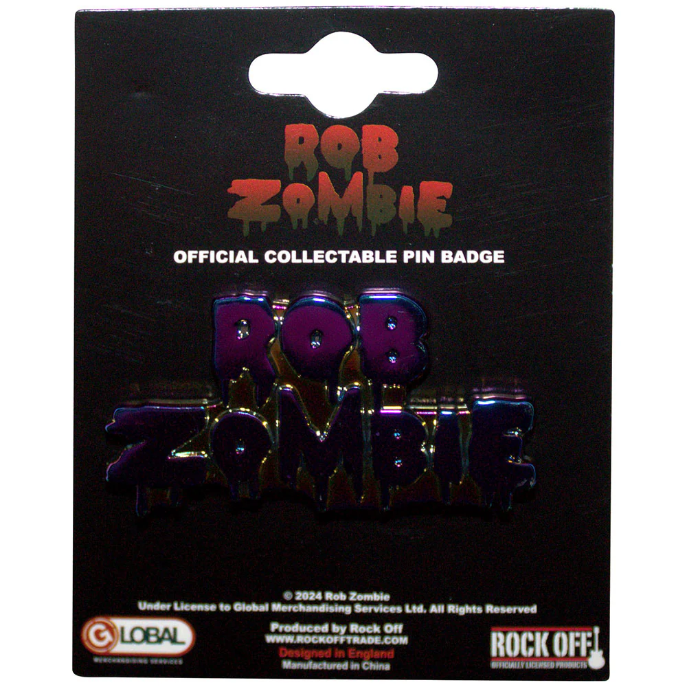 Zombie, Rob - Pin Badge - Logo