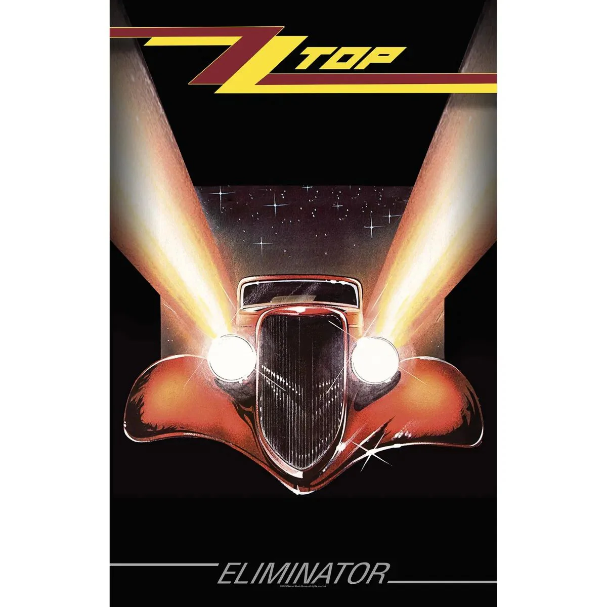 ZZ Top - Premium Textile Poster Flag (Eliminator) 104cm x 66cm